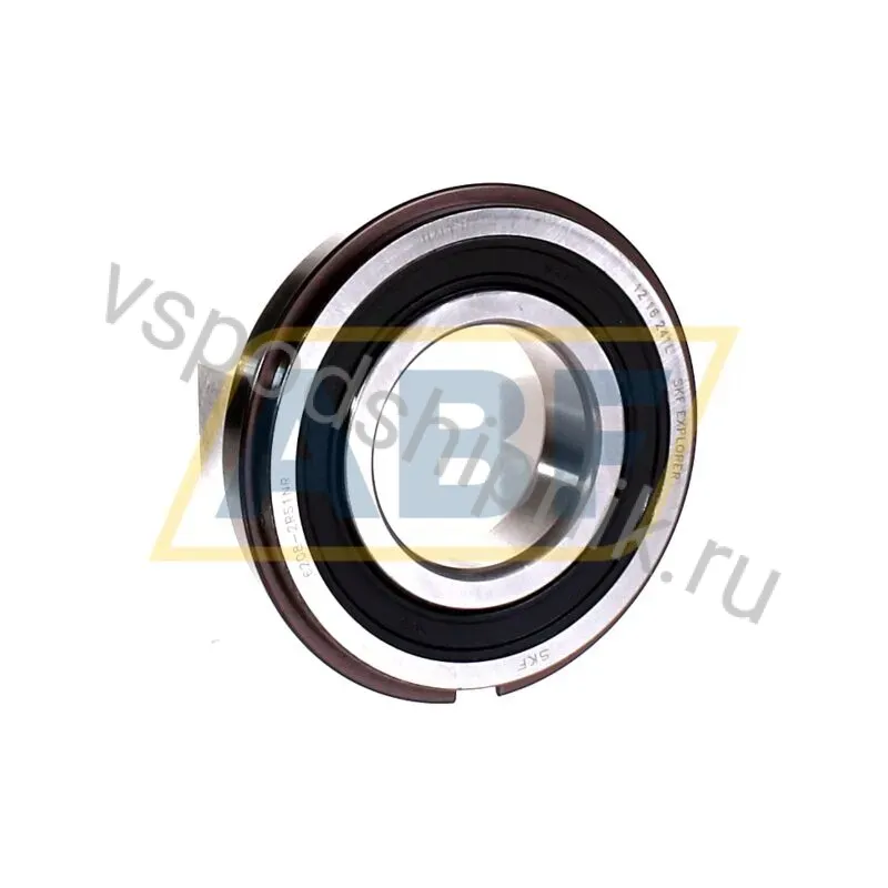 Подшипник шариковый радиальный однорядный 6208-2RS1NR SKF 360