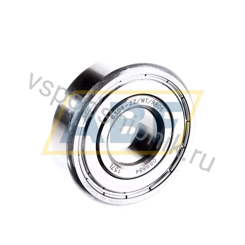 Подшипник шариковый радиальный однорядный 6304-2Z/WT/R806 SKF 360