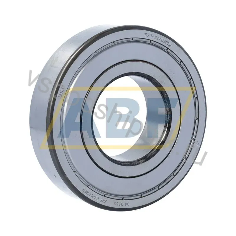 Подшипник шариковый радиальный однорядный 6311-2Z/C3GE2 SKF 360