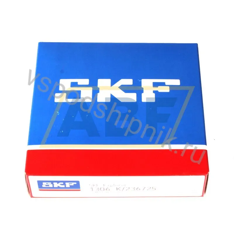 Самоустанавливающийся шариковый подшипник двухрядный 1306K/236725 SKF 360