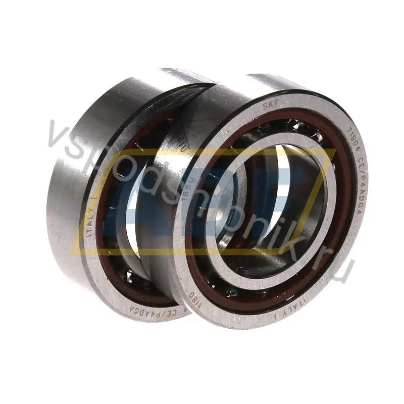Подшипник шариковый радиально-упорный однорядный 71904CE/P4ADGA SKF 360