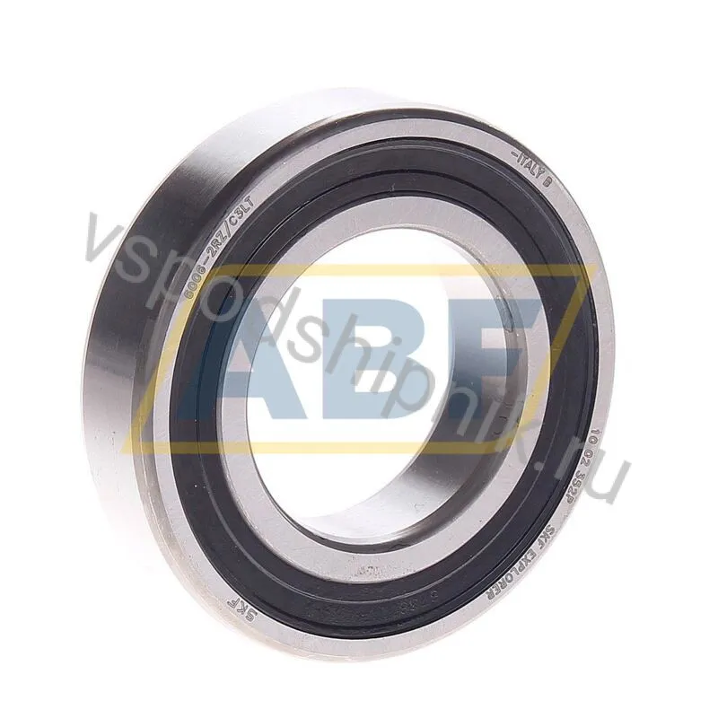 Подшипник шариковый радиальный однорядный 6006-2RZ/C3LT SKF 360
