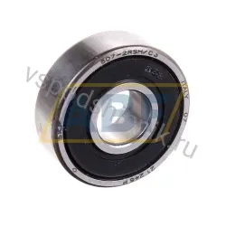 Миниатюрный шариковый подшипник 607-2RSH/C3 SKF