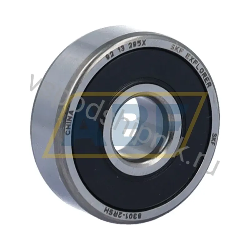 Подшипник шариковый радиальный однорядный 6301-2RSH SKF 360