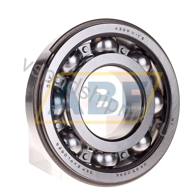 Подшипник шариковый радиальный однорядный 6309NR/C3 SKF 360