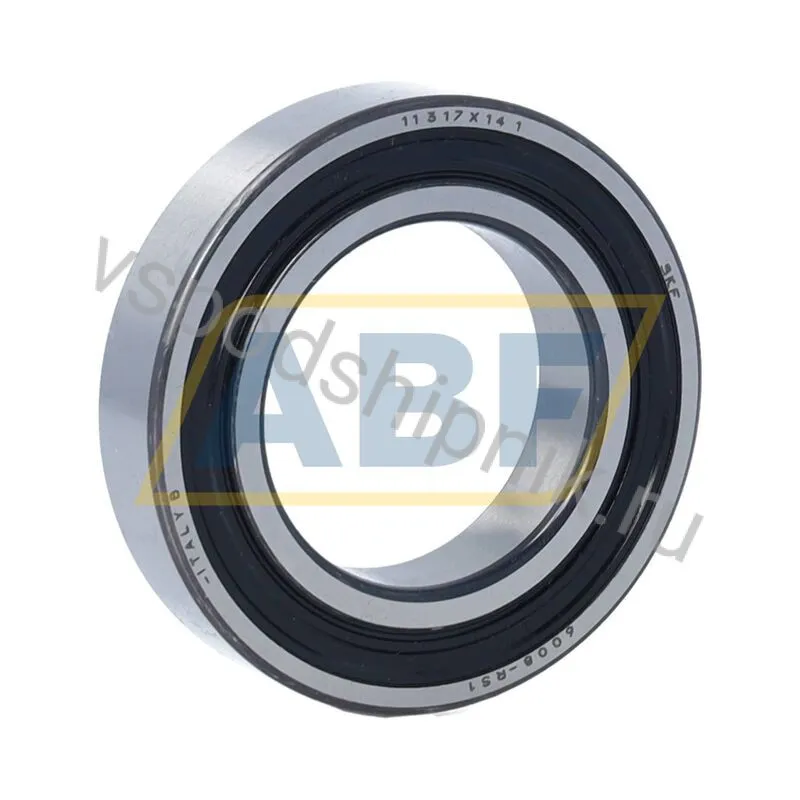 Подшипник шариковый радиальный однорядный 6008-RS1 SKF 360