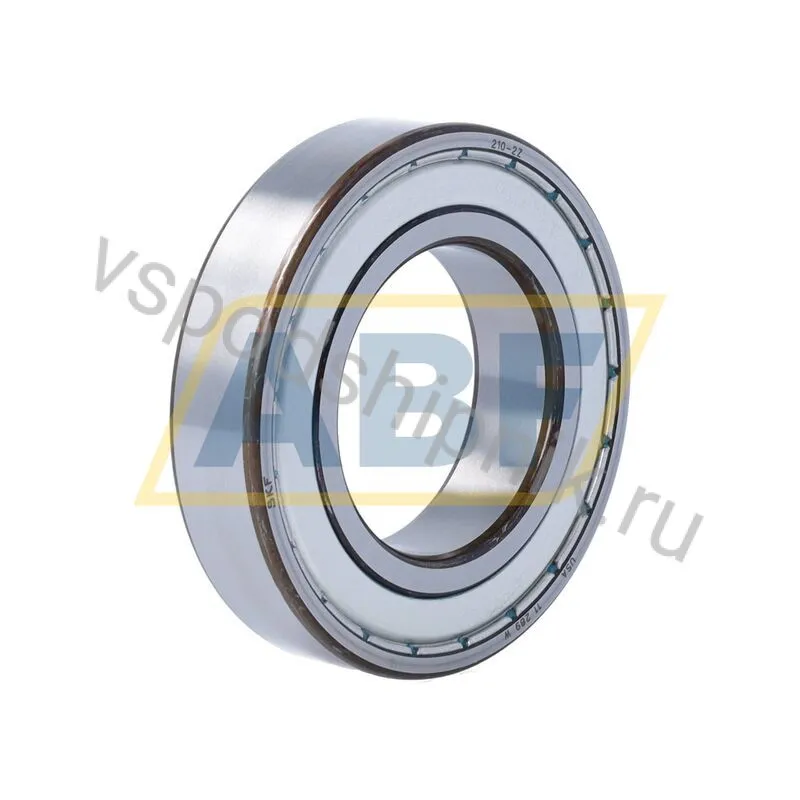 Подшипник шариковый радиальный однорядный 210-2Z SKF 360