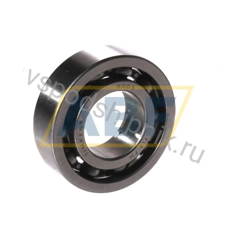 Подшипник шариковый радиальный однорядный 6003 Timken 360