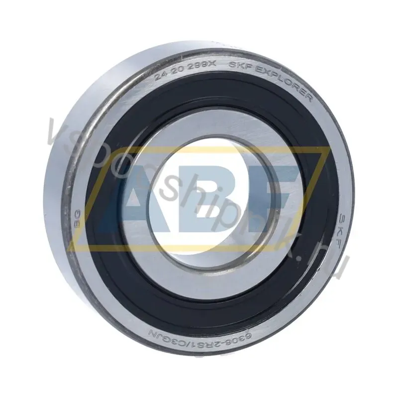 Подшипник шариковый радиальный однорядный 6306-2RS1/C3GJN SKF 360