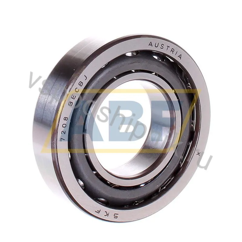 Подшипник радиально-упорный шариковый 7208BECBJ SKF 360