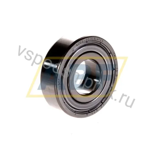 Подшипник шариковый радиальный однорядный 6203-2Z/C3LHT23 SKF
