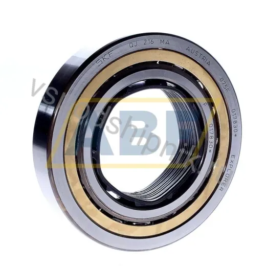 Четырёхточечный шариковый подшипник QJ216MA SKF