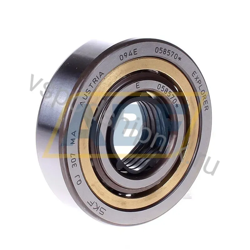 Четырёхточечный шариковый подшипник QJ307MA SKF 360