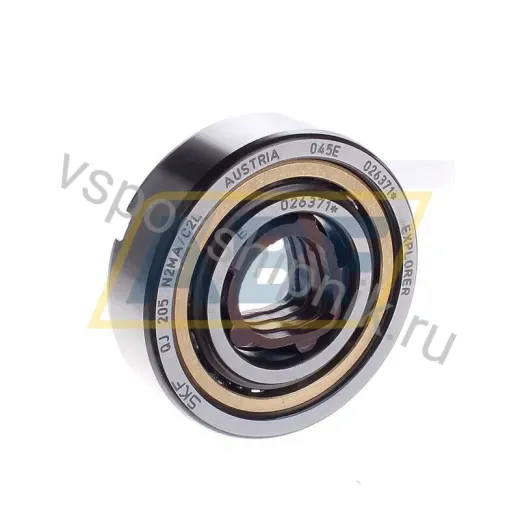 Четырёхточечный шариковый подшипник QJ205N2MA/C2L SKF