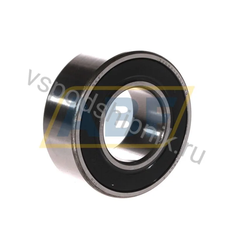 Подшипник шариковый радиально-упорный двухрядный 3208A-2RS1TN9 SKF 360