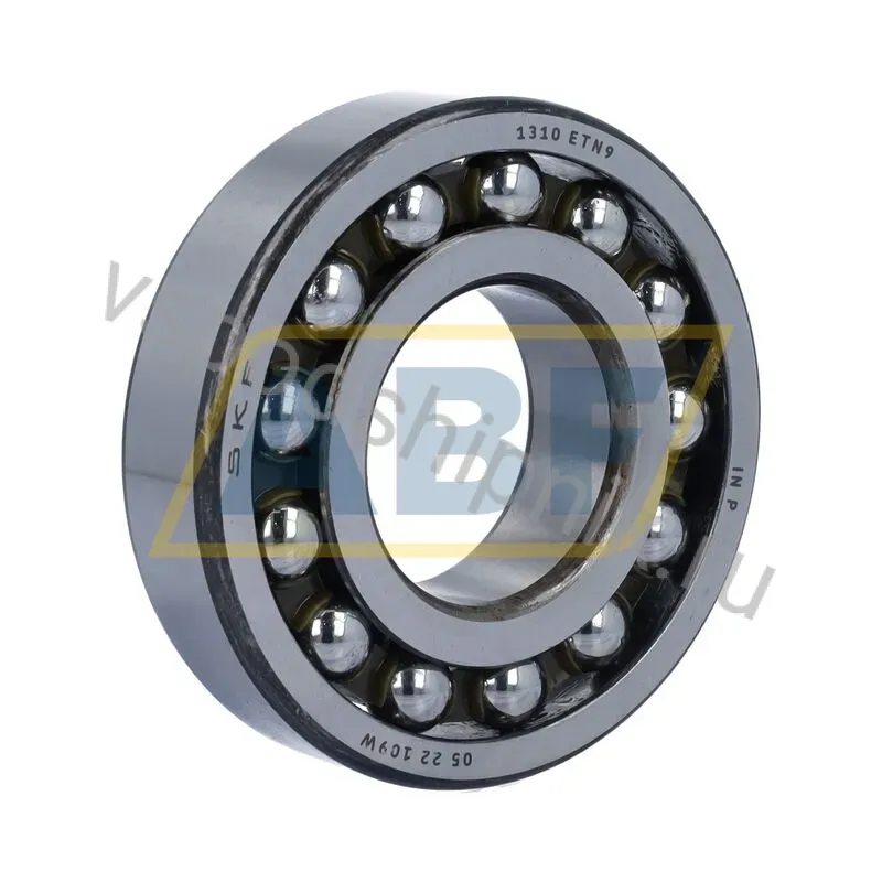 Самоустанавливающийся шариковый подшипник двухрядный 1310ETN9 SKF 360