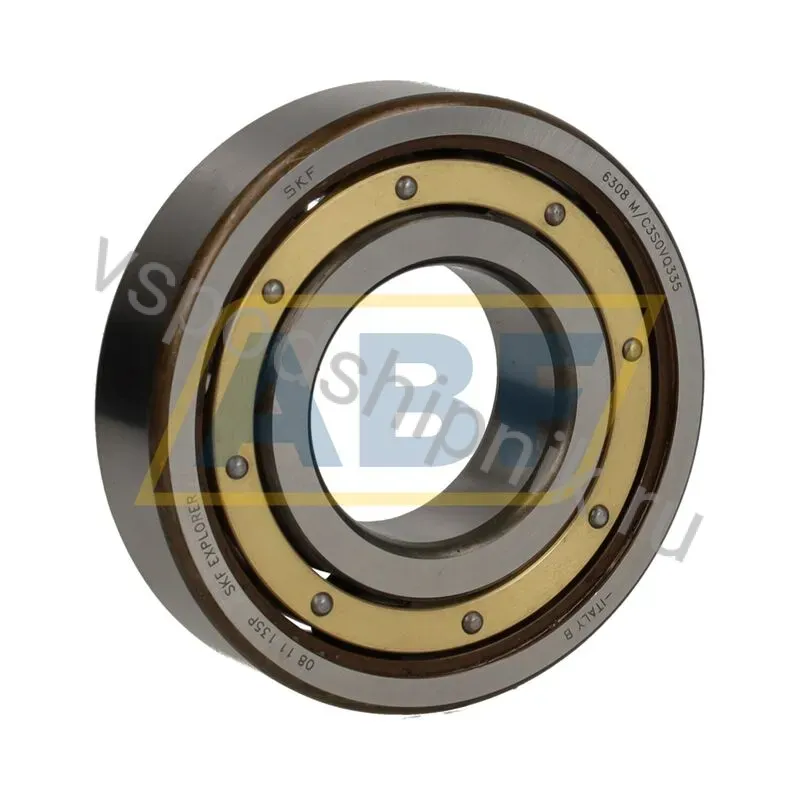 Подшипник шариковый радиальный однорядный 6308M/C3S0VQ335 SKF 360