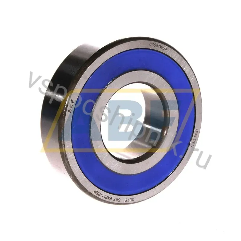 Подшипник шариковый радиальный однорядный 6308/W64 SKF 360