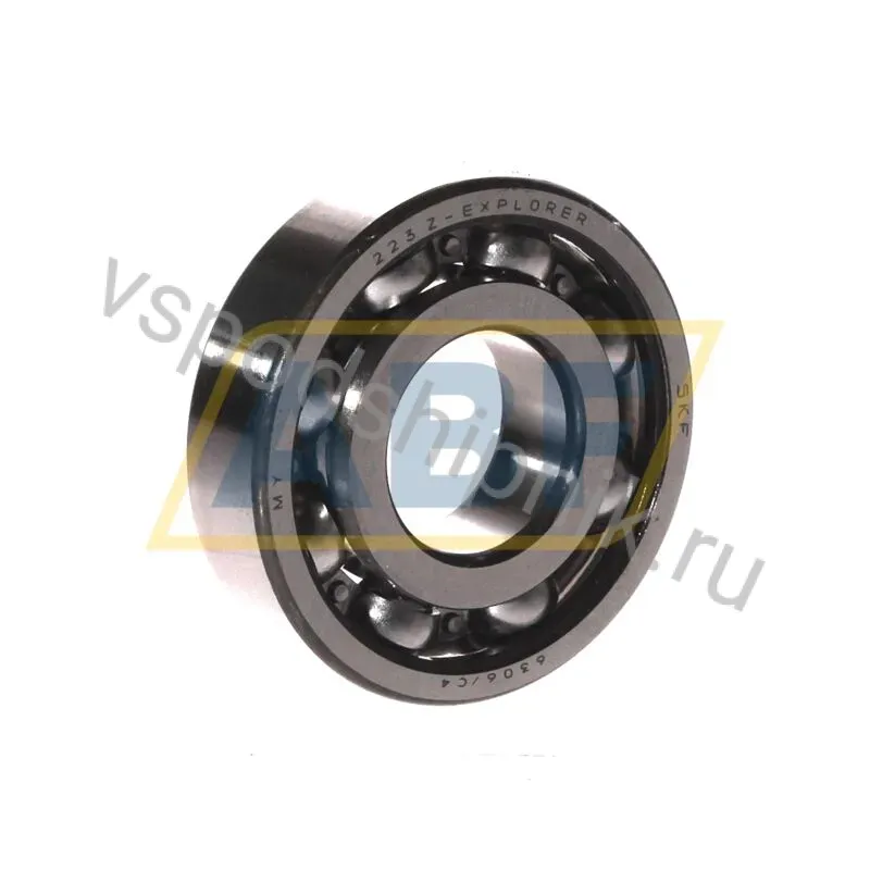 Подшипник шариковый радиальный однорядный 6208NR/C3 SKF 360