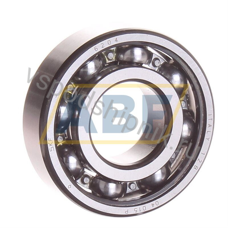 Open 20x47x14mm 6204 SKF 360