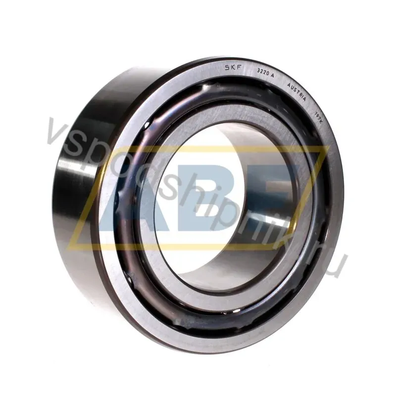 Радиально-упорный шариковый подшипник двухрядный 3220A SKF 360