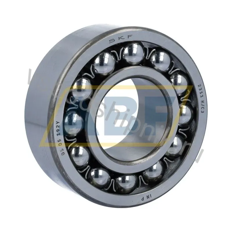 Самоустанавливающийся шариковый подшипник двухрядный 2311K/C3 SKF 360