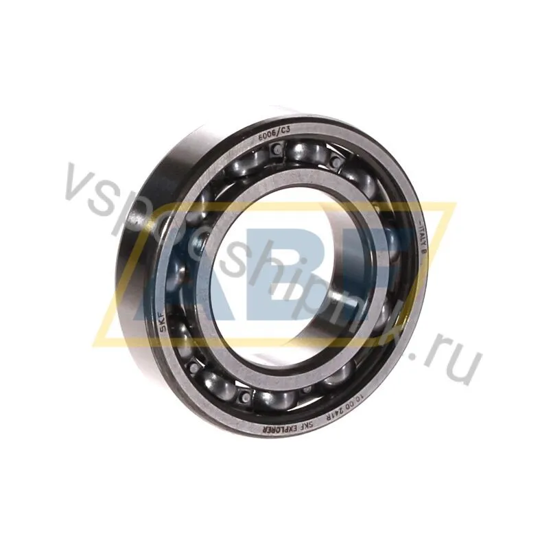 Open Higher (internal) clearance 30x55x13mm 6006/C3 SKF 360