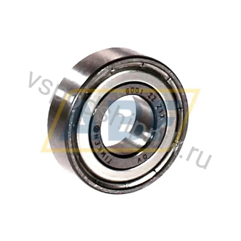 Подшипник шариковый радиальный однорядный 6001-ZZ Timken 360