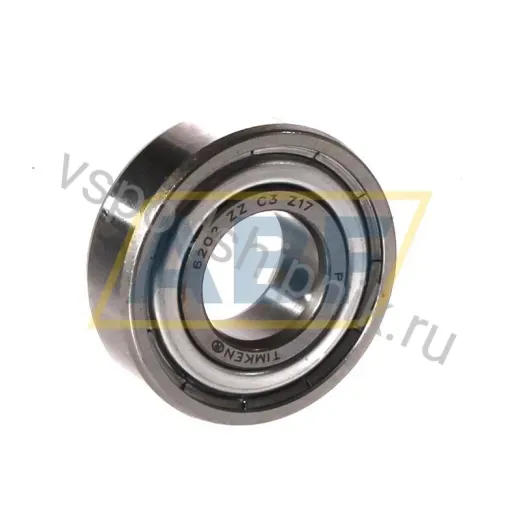 Подшипник шариковый радиальный однорядный 6202ZZ C3 Timken 15×35×11 мм