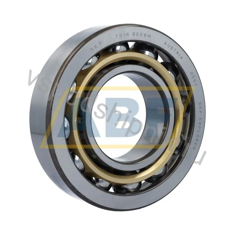 Подшипник шариковый радиально-упорный однорядный 7316BECBM SKF 360
