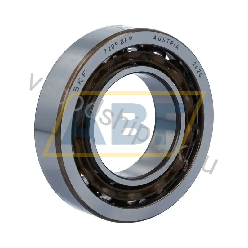 Подшипник радиально-упорный шариковый 7209BEP SKF 360