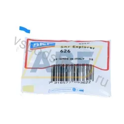 Миниатюрный шариковый подшипник 626 SKF