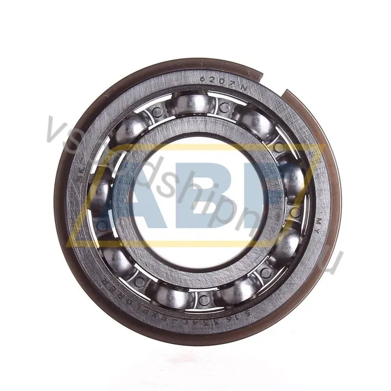 Подшипник шариковый радиальный однорядный 6207NR SKF 360