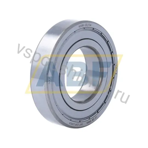 Подшипник шариковый радиальный однорядный 6208-2Z/C4 SKF
