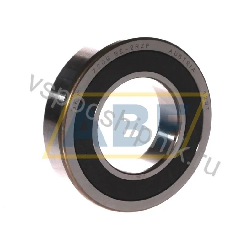 Подшипник радиально-упорный шариковый 7209BE-2RZP SKF 360