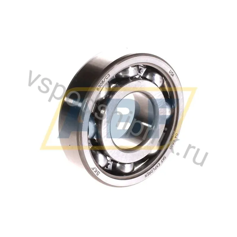 Подшипник шариковый радиальный однорядный 6306JEM SKF 360