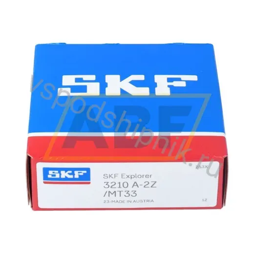 Радиально-упорный шариковый подшипник двухрядный 3210A-2Z/MT33 SKF