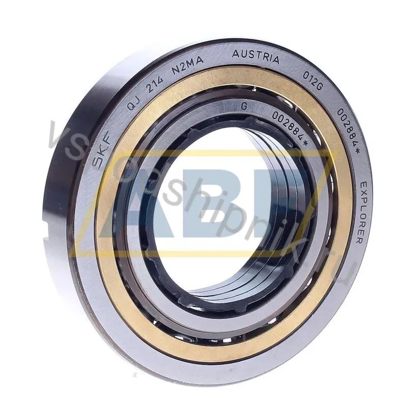 Четырёхточечный шариковый подшипник QJ214N2MA SKF 360