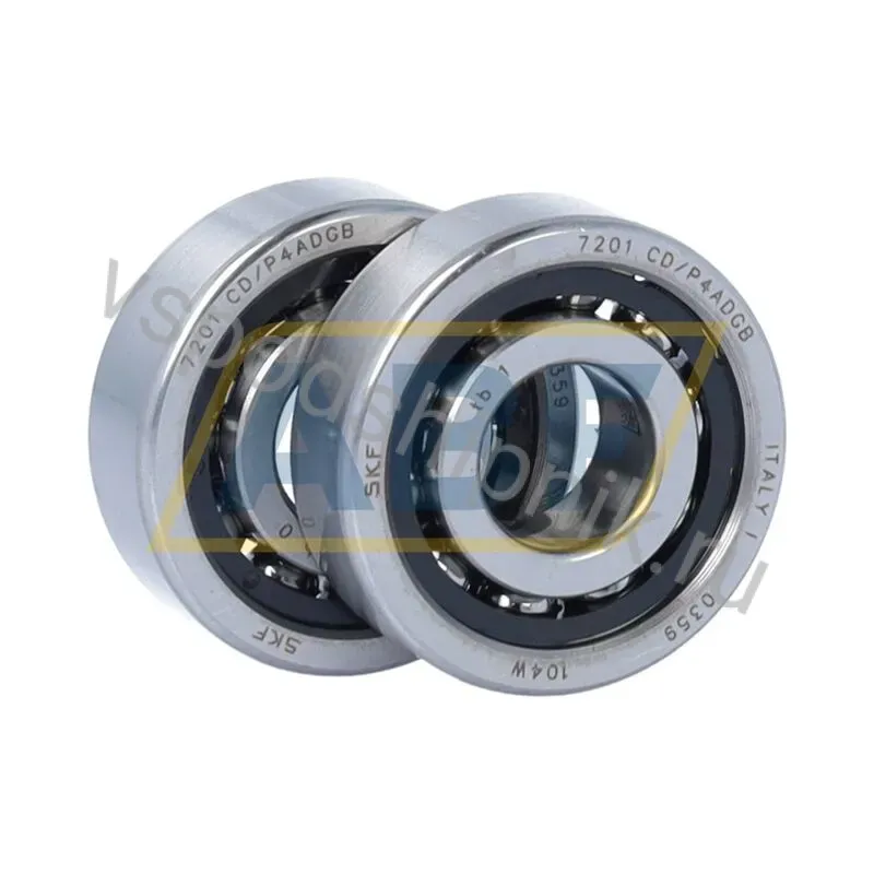 Подшипник шариковый радиально-упорный однорядный 7201CD/P4ADGB SKF 360