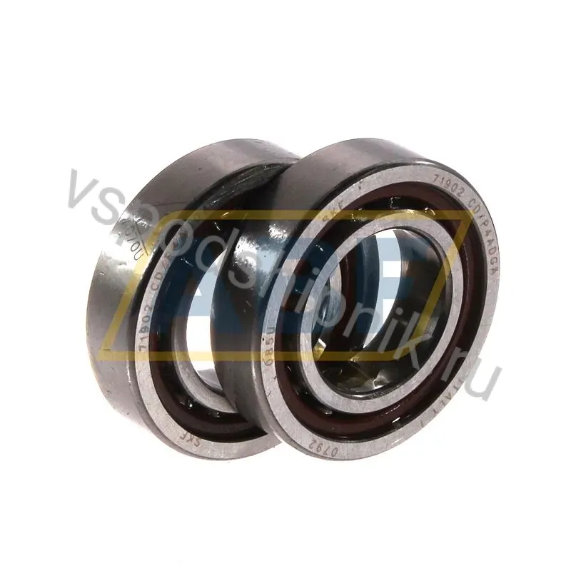 Подшипник шариковый радиально-упорный однорядный 71902CD/P4ADGA SKF 360