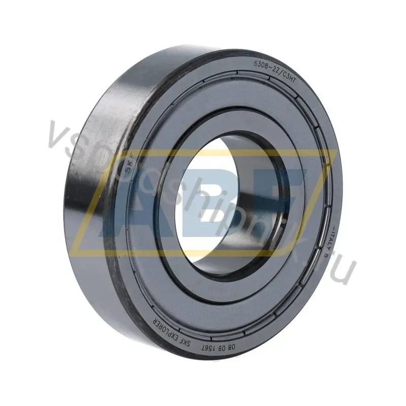 Подшипник шариковый радиальный однорядный 6308-2Z/C3HT SKF 360