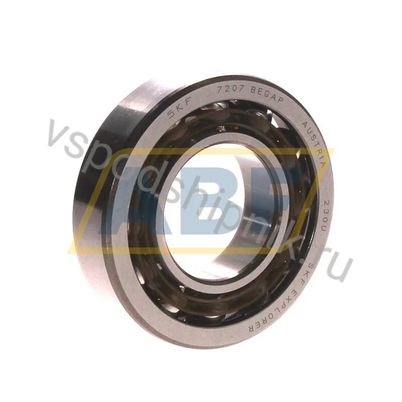 Подшипник радиально-упорный шариковый 7207BEGAP SKF 360