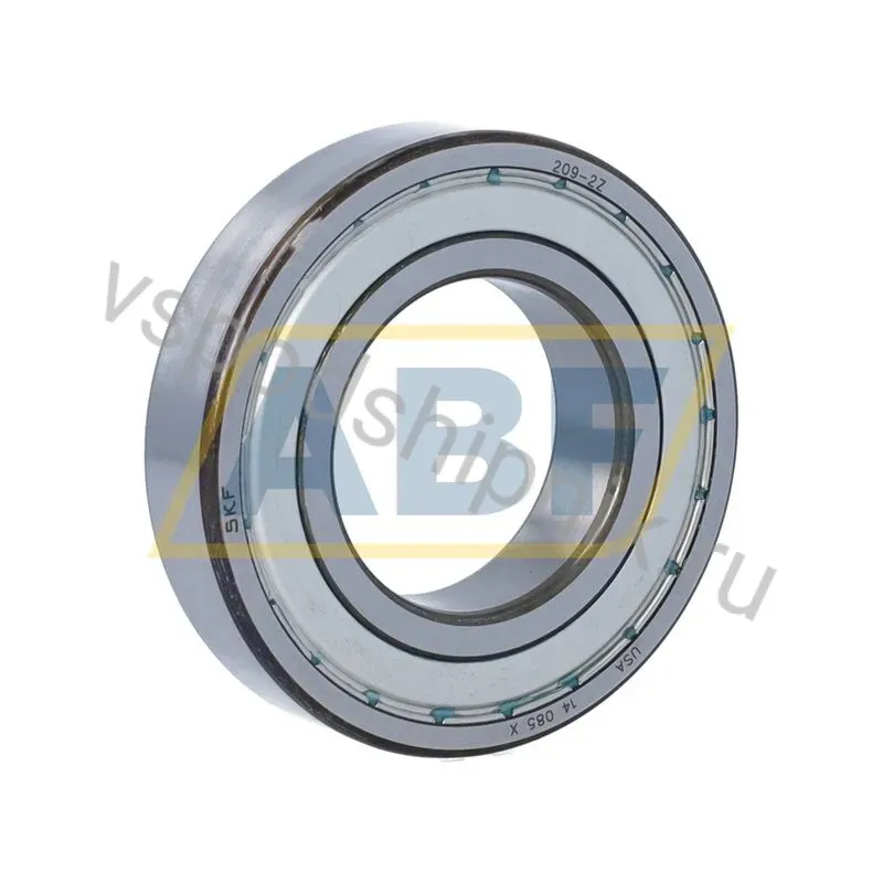 Подшипник шариковый радиальный однорядный 209-2Z SKF 360