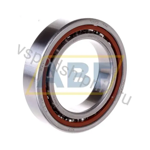 Подшипник шариковый радиально-упорный однорядный 7010CD/P4A SKF