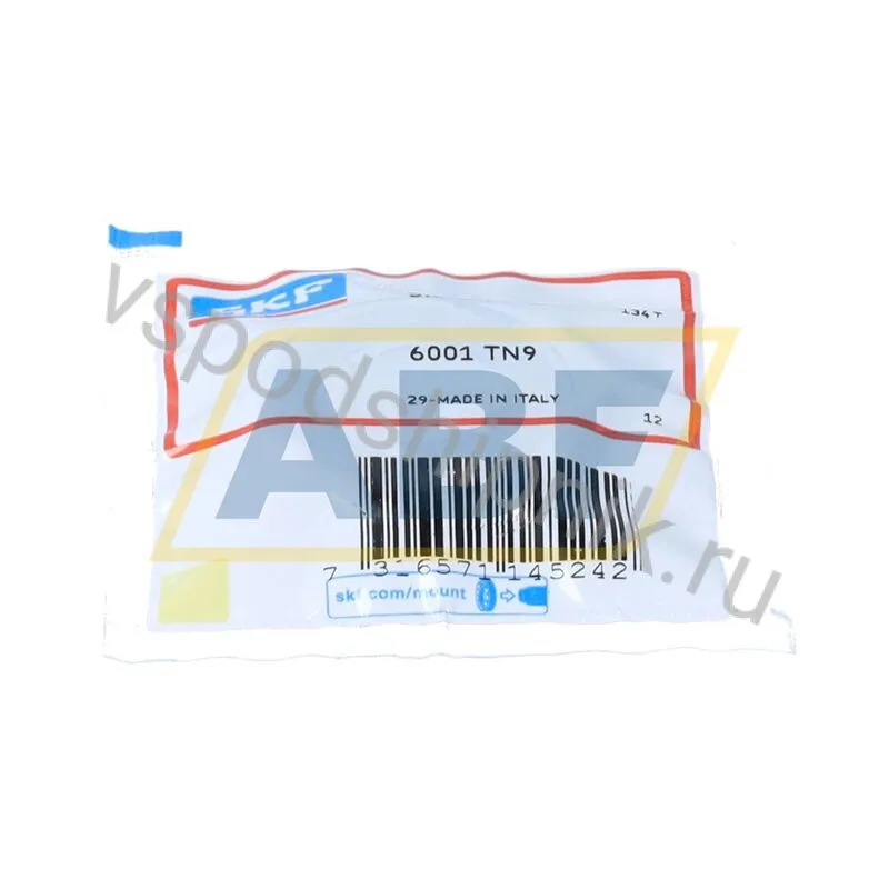 Подшипник шариковый радиальный однорядный 6001TN9 SKF 360