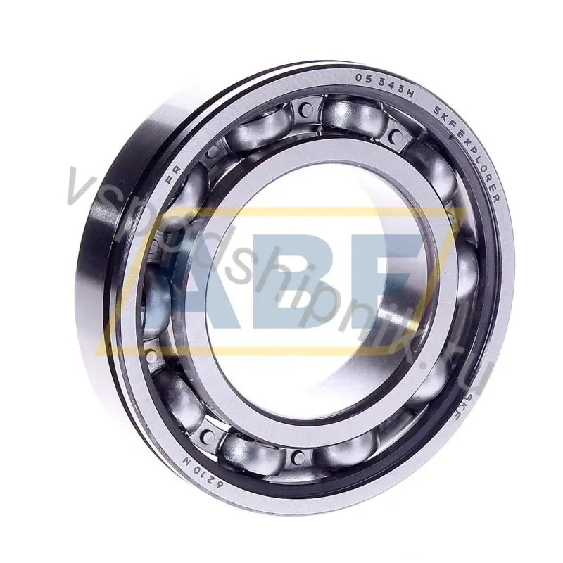 Подшипник шариковый радиальный однорядный 6210N SKF 360