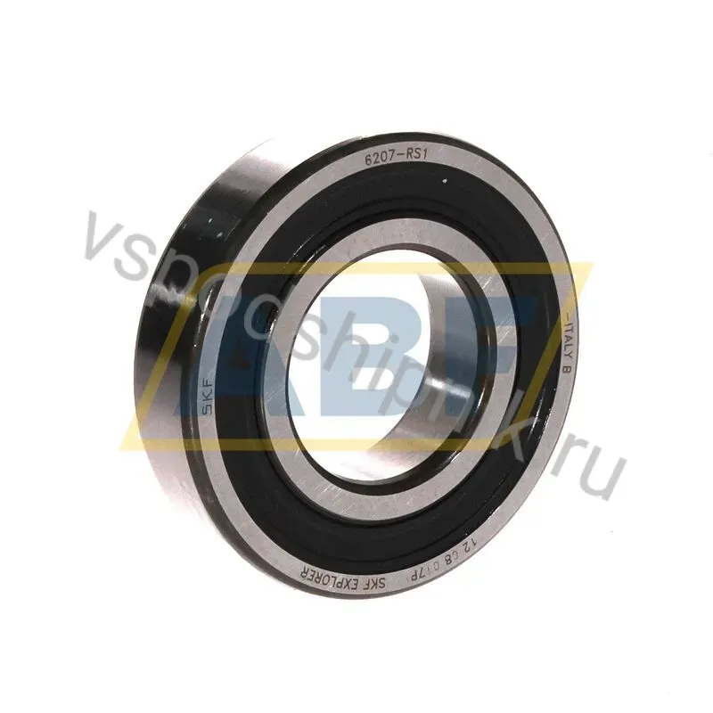 Подшипник шариковый радиальный однорядный 6207-RS1 SKF 360