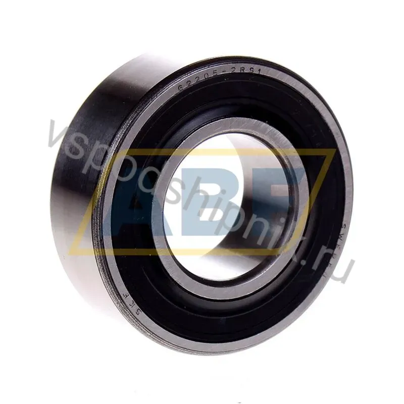 Подшипник шариковый радиальный однорядный 62205-2RS1 SKF 360