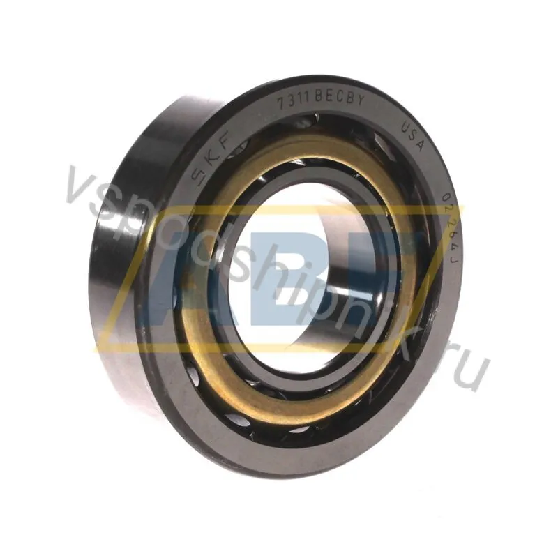 Подшипник радиально-упорный шариковый 7311BECBY SKF 360