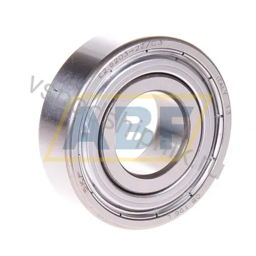 Подшипник шариковый радиальный однорядный E2.6203-2Z/C3 SKF 17×40×12 мм